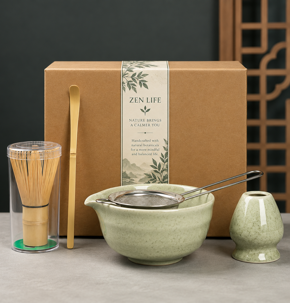 Zen Life Matcha Tea Ritual Set —