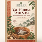 Zen Life Yao Herbal Bath Soak – Traditional Southern China Botanical Bath & Foot Soak, 5 Herbal Sachets —